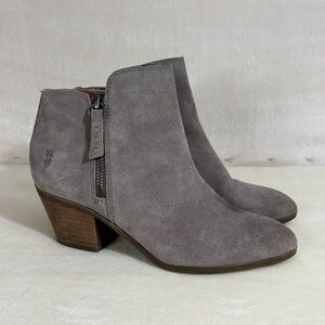 Frye Judith Zip Ankle Booties